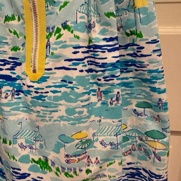 Lilly Pulitzer “Alexi” Dress High Tide Toile Size 2 - Picture 3 of 6